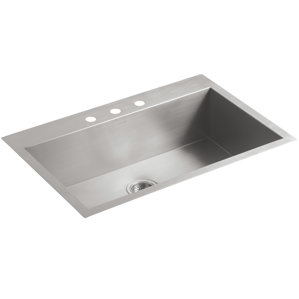 White Single Bowl Kitchen Sink drop-in kitchen sinks you'll love | wayfair White Single Bowl Kitchen Sink drop-in kitchen sinks you'll love | wayfair