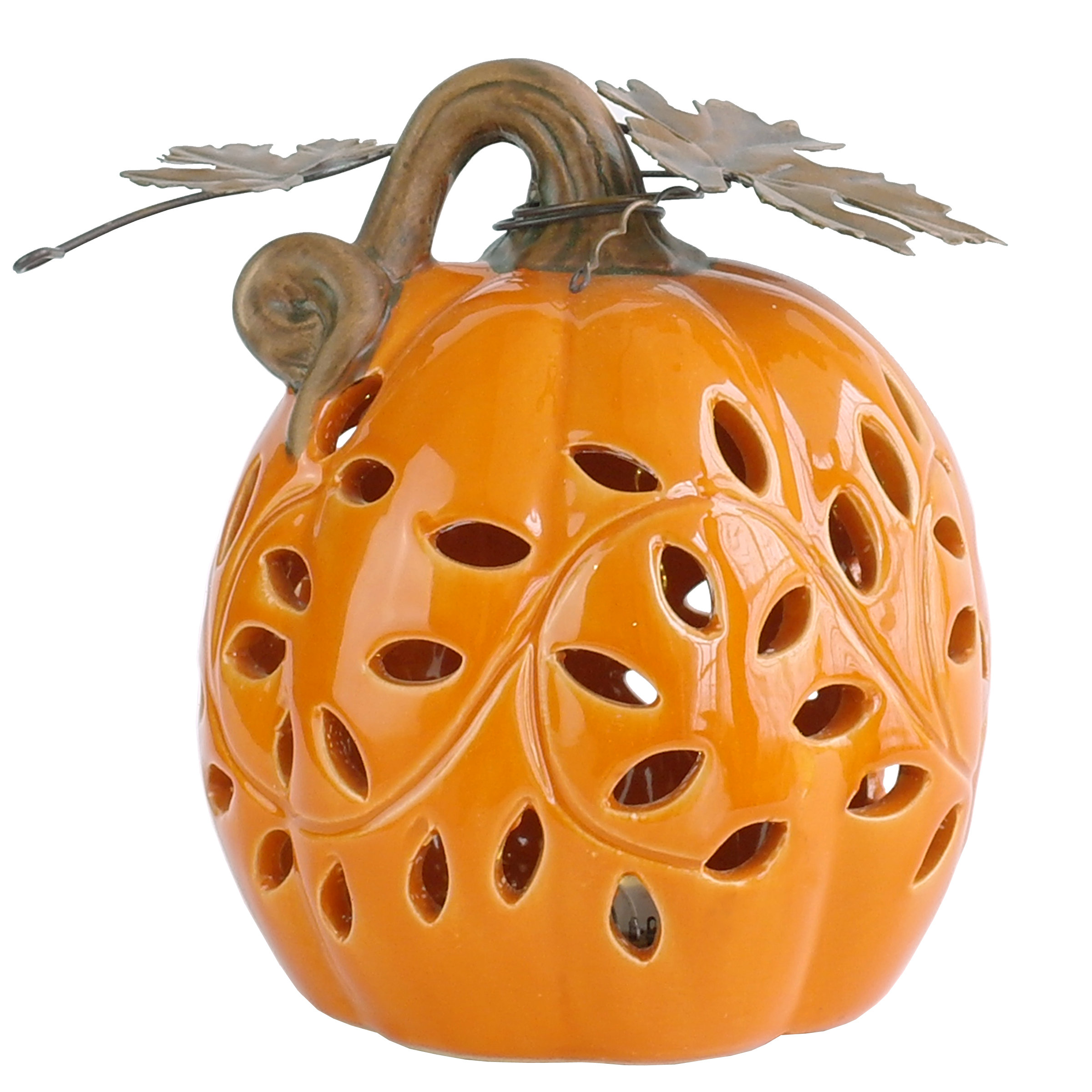 The Holiday Aisle 6 Lighted Pumpkin Décor Wayfair
