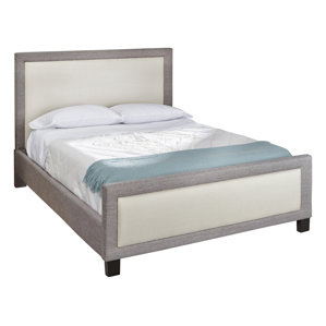 Queen Upholstered Platform Bed by TMS