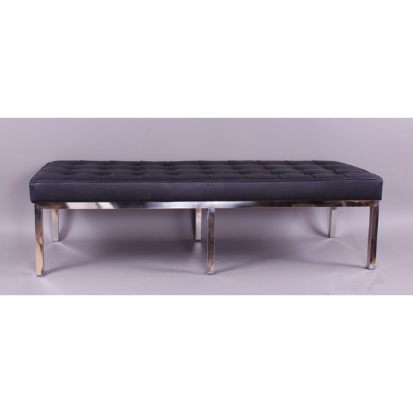 Dcor Design Rothman Leather Bench Reviews Wayfair
