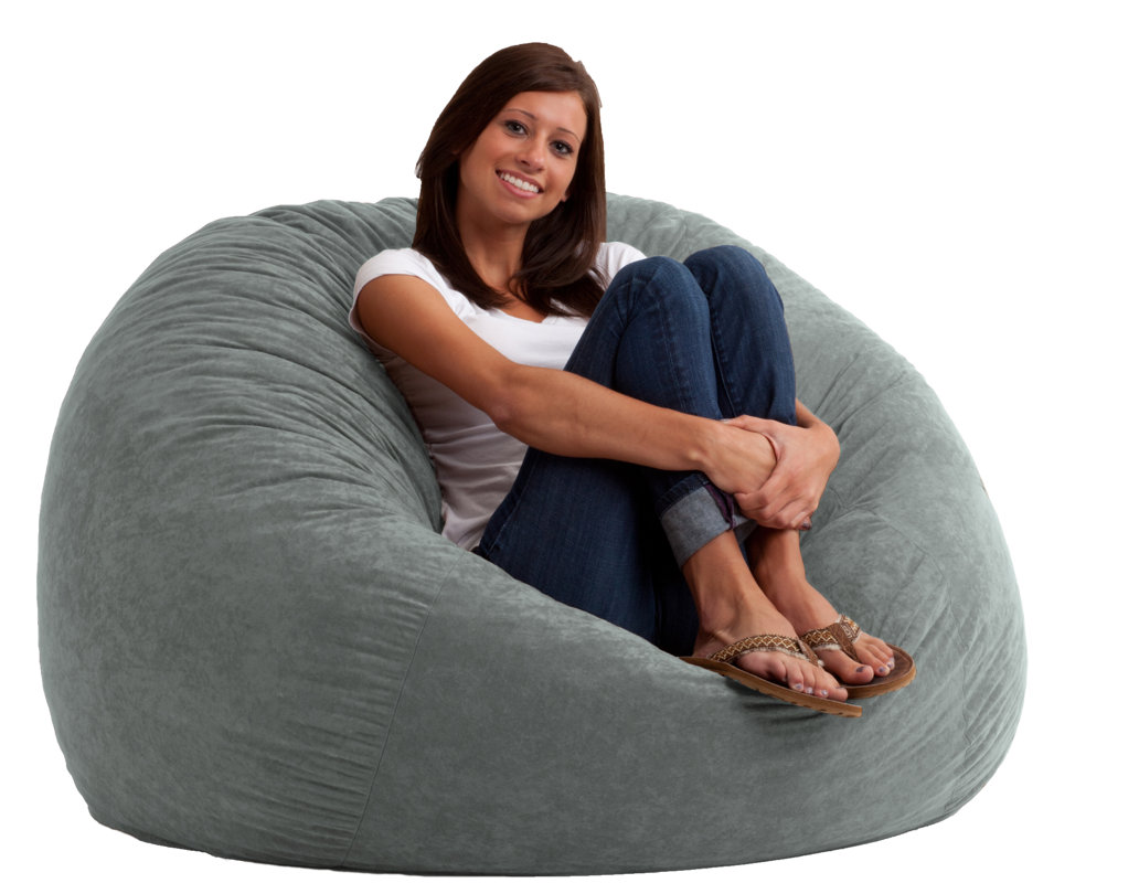 Comfort Research Fuf Bean Bag Chair Reviews Wayfair throughout Bin Bag Chair for Current House