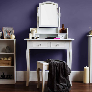 Dressing Table Set With Mirror | Wayfair.co.uk Dressing Table Set With Mirror | Wayfair.co.uk