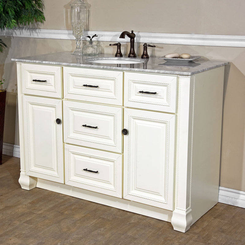 Bellaterra Home 50 Single Bathroom Vanity Set Wayfair 50 Single Bathroom Vanity Set