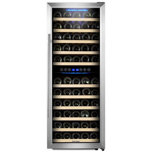 73 Bottle Dual Zone Freestanding Wine ..
