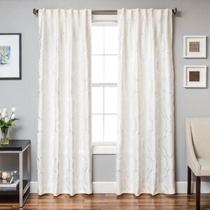 Palmerton Geometric Single Curtain Panel