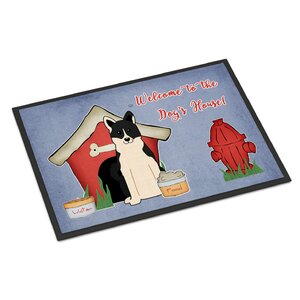 Dog House Russo-European Laika Spitz Doormat