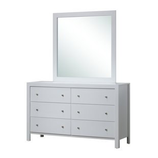 Off White Dresser Mirror Wayfair Quickview