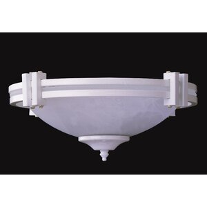 3-Light Bowl Ceiling Fan Light Kit