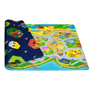Kid's Playmat in My Town Indoor/Outdoor Area Rug