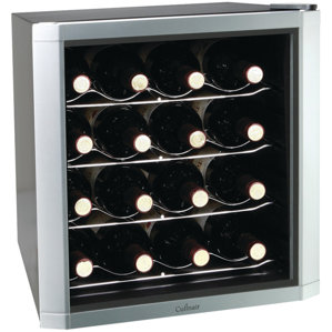 16 Bottle Single Zone Freestanding Wine Cooler by Culinair