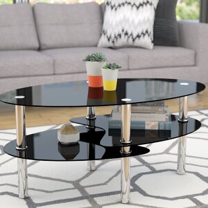 Renato Coffee Table with Magazine Rack