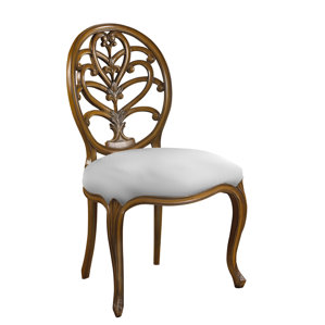 Parc Saint-Germain Solid Wood Dining Chair by Fr..
