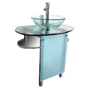 30 Bathroom Pedestal Vanity Glass Vessel Sink Set metal bathroom vanities you'll love | wayfair 30 Bathroom Pedestal Vanity Glass Vessel Sink Set metal bathroom vanities you'll love | wayfair