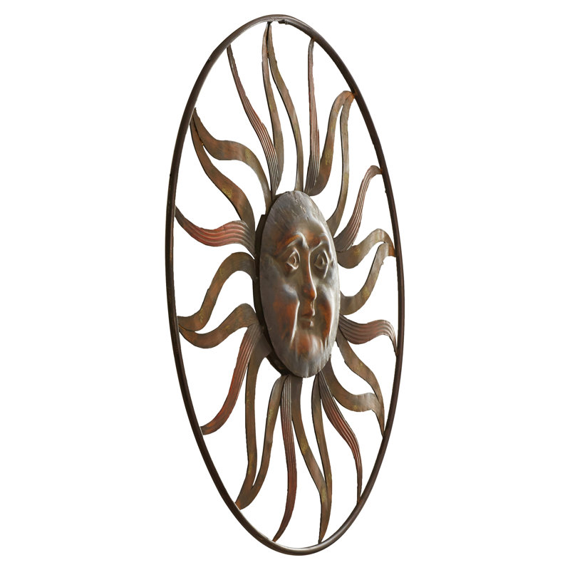Sun Wall Decor bungalow rose metal sun wall décor & reviews | wayfair Sun Wall Decor bungalow rose metal sun wall décor & reviews | wayfair