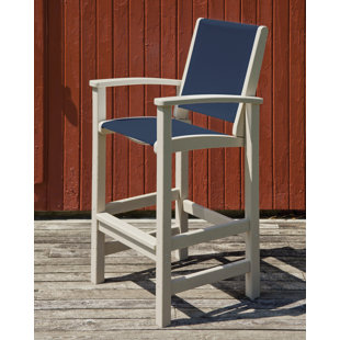 Navy Blue Patio Furniture Wayfair Coastal 30 5 Patio Bar Stool