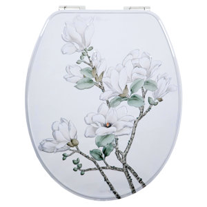 WC-Sitzaufkleber Metal Flowers von House Additions