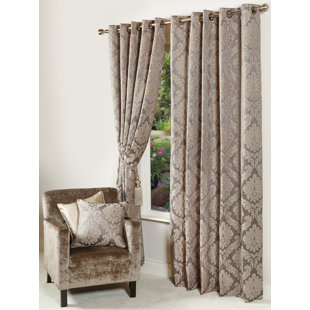 barock gardinen vorhange muster, gardinen & vorhänge: muster - damast | wayfair.de, Design ideen