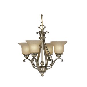 Enfield 4-Light Shaded Chandelier