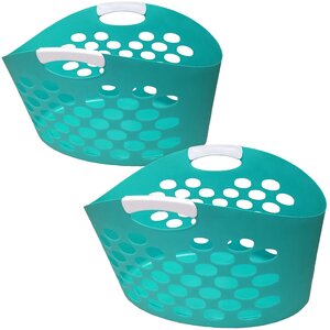 Flex Oval Laundry Basket (Set of 2)