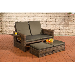 2-tlg. Sofa Eridanus mit Kissen von All Home