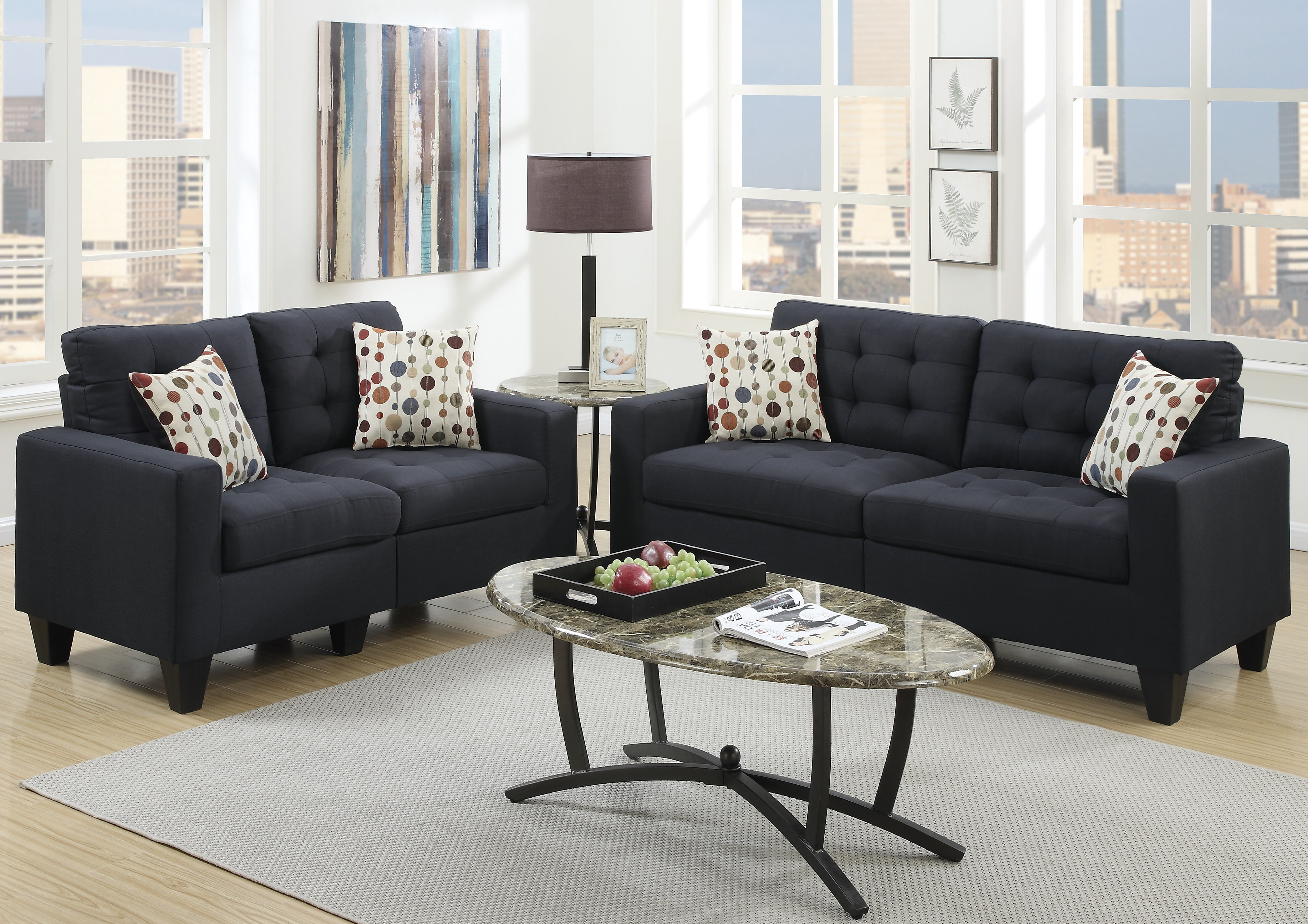Andover Mills Callanan 2 Piece Living Room Set Reviews Wayfair