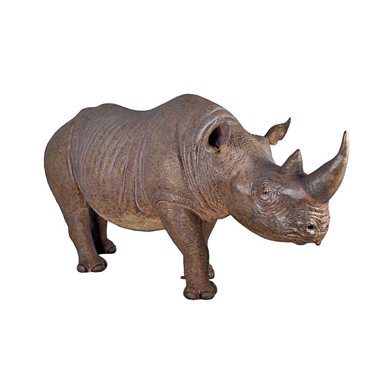 rhinoceros statues