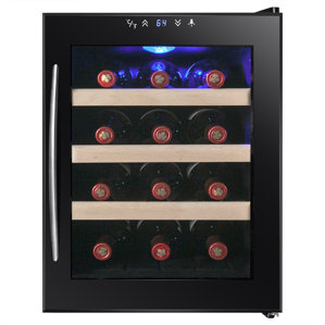 12 Bottles Single Zone Freestanding Wi..