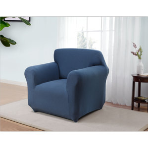 Box Cushion Armchair Slipcover by Red ..