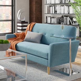 Printed Fabric Sofa Wayfair Jase Indira Mid Century Fabric Couch Sofa