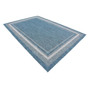 Keira Teal Outdoor Area Rug