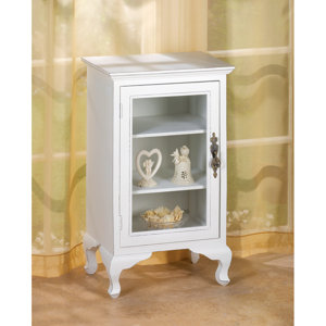 Simply 3 Shelf Storage Accent Cabinet