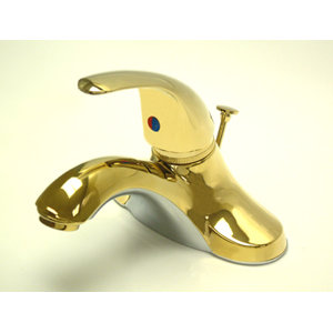 Legacy Single Handle Centerset Bathroom Faucet with ABS Pop-Up Drain