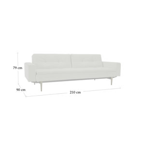 4-Sitzer Schlafsofa Splitback von Innovation