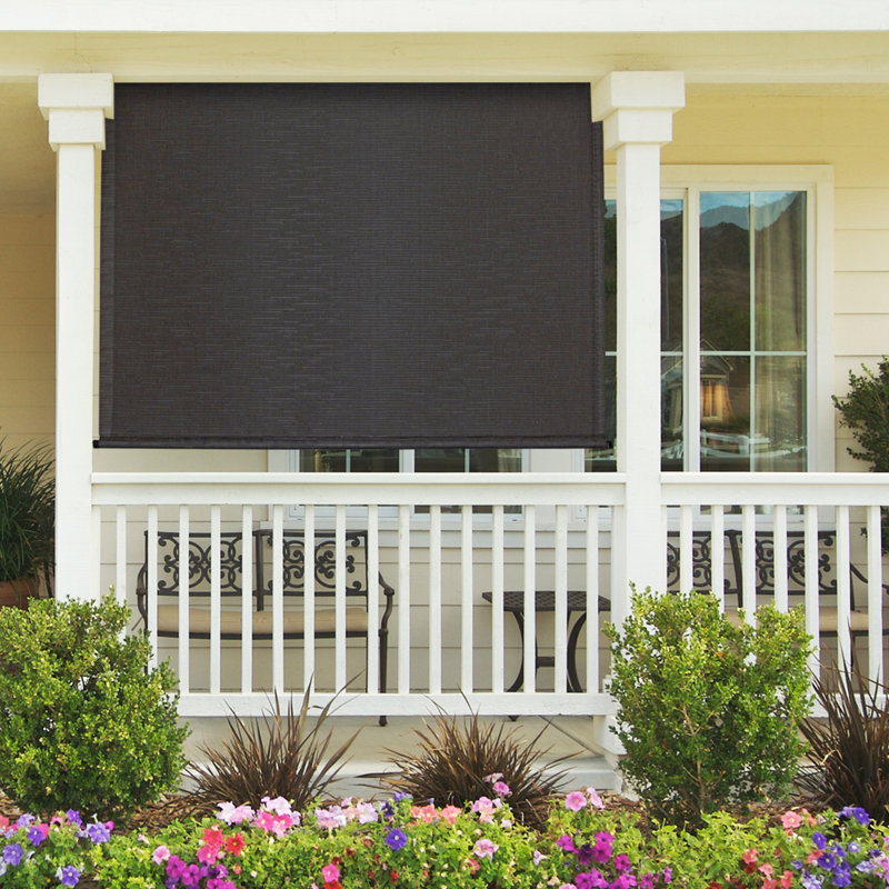 Keystone Fabrics Heavy Duty Semi Sheer Outdoor Roller Shade Heavy Duty Semi Sheer Outdoor Roller Shade