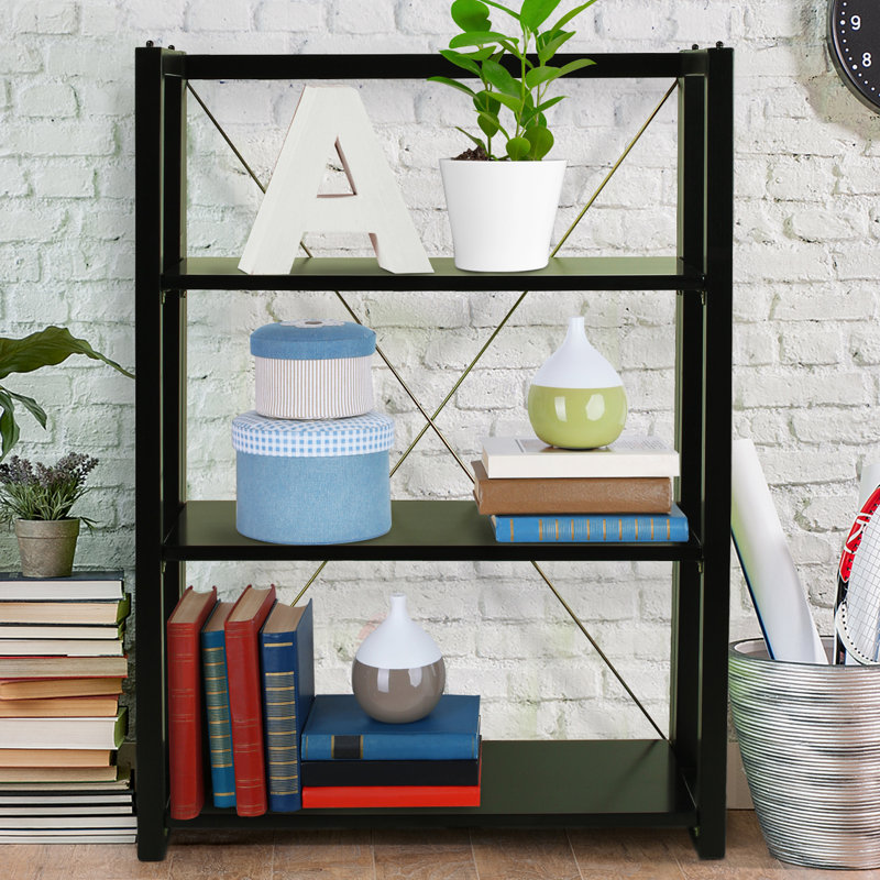 Wildon Home ® Citiscape Folding/Stacking 38" Bookcase Wayfair