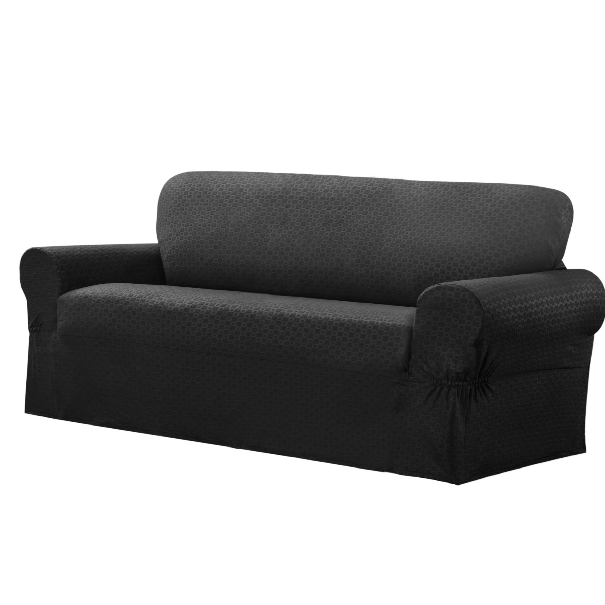 Darby Home Co Box Cushion Sofa Slipcover Reviews Wayfair