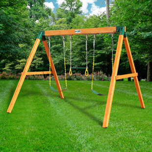 Swing Sets Playsets You Ll Love Wayfair Free Standing Swing Set By Gorilla Playsets