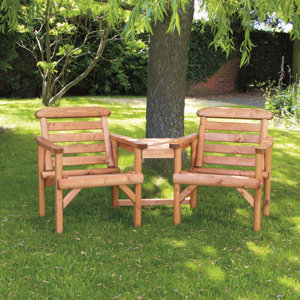 Gartenbank Grintovec Alcove aus Holz von Home Etc