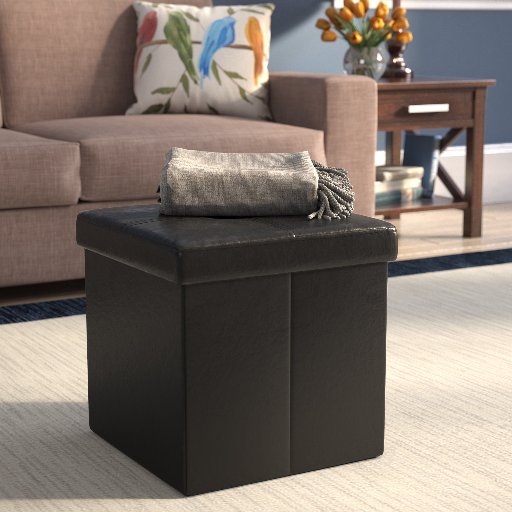 Ottomans Poufs Wayfair Quickview