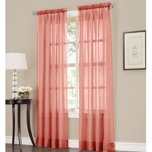 Pink Curtains And D You Ll Love Wayfair Quickview