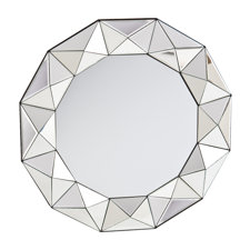 Geometric Wall Mirror modern wall mirrors | allmodern Geometric Wall Mirror modern wall mirrors | allmodern