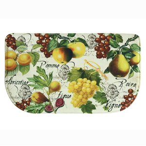 Botanical Fruit Memory Foam Kitchen Mat