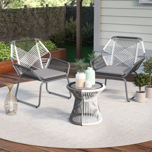 Lindholm Outdoor Piece Rattan Seating Group With Cushions Lindholm Outdoor Piece Rattan Seating Group With Cushions