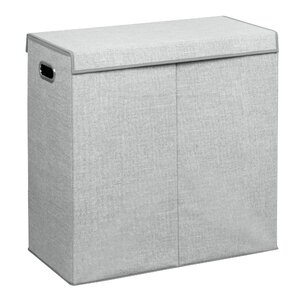 Aldo Folding Double Laundry Hamper