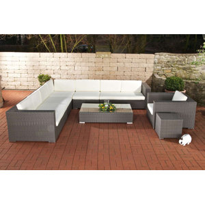 8-tlg. Sofa-Set Pihlajavesi mit Kissen von Home ..