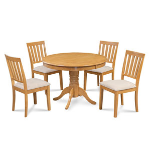 Cedarville Elegant 5 Piece Wood Dining Set by Al..