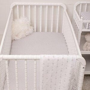 Jersey Knit Cotton Fitted Crib Sheets (Set of 2)