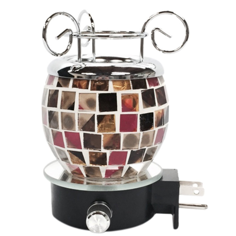 Aurora Mosaic Tile Electric Oil Warmer Night Light Wayfair