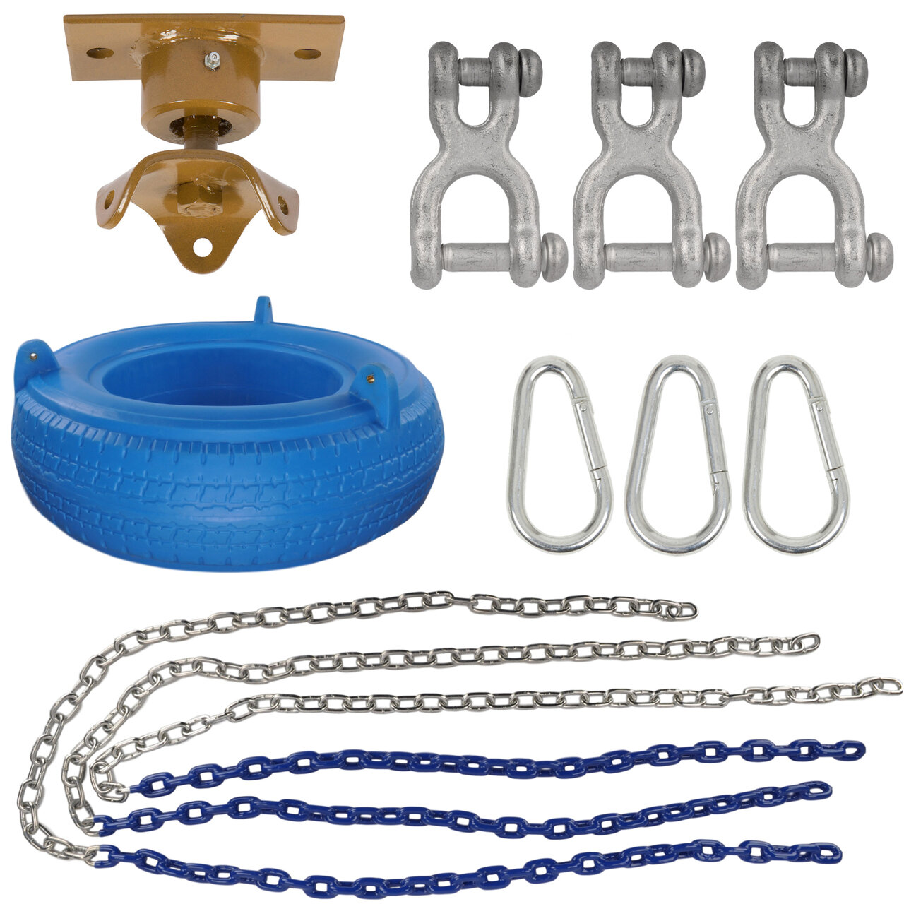 Tire Swing Kit With Swivel