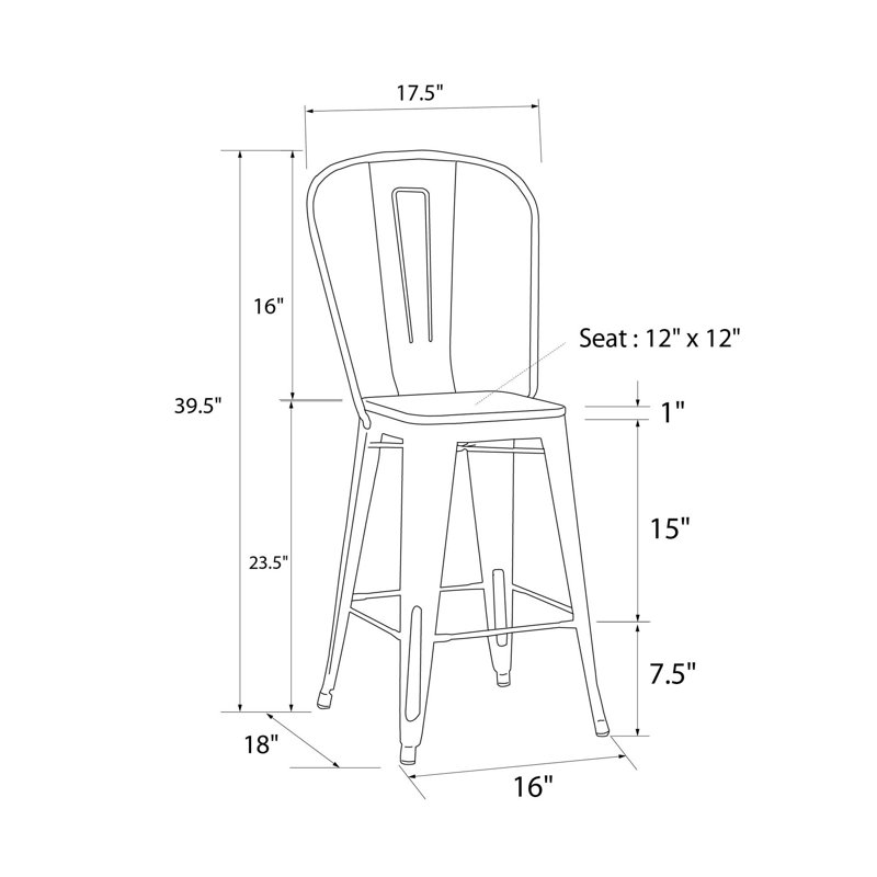 Gowans 23 5 Bar Stool Reviews Joss Main Gowans 23 5 Bar Stool
